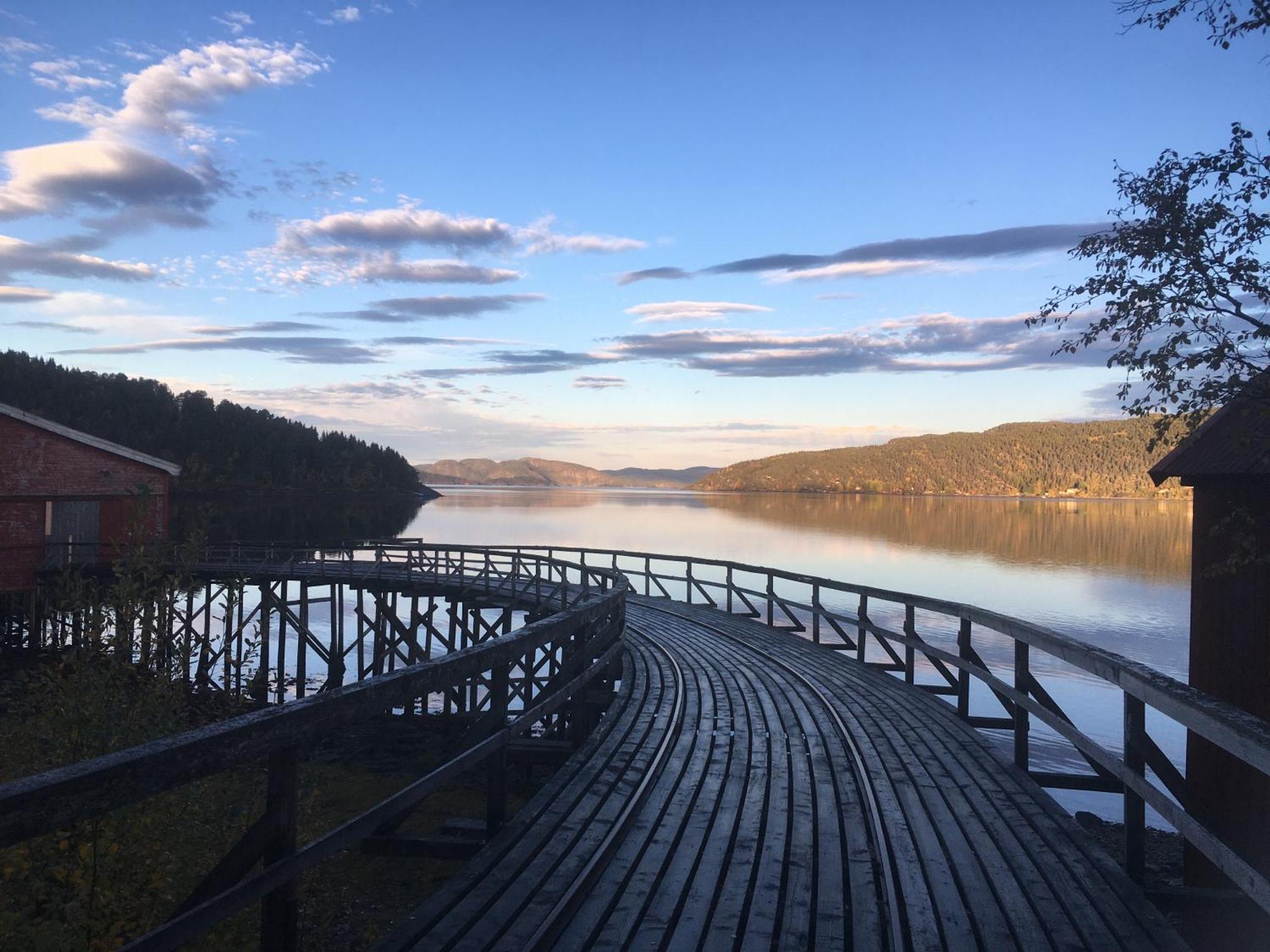 Apartamento Stille Og Landlig, Men Sentrumsnaer Leilighet Namsos Exterior foto